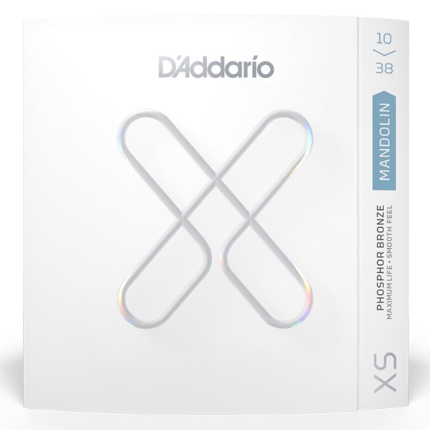 D'Addario XSM1038, Mandolin String Set XS Phosphor Bronze .010-.038 Light